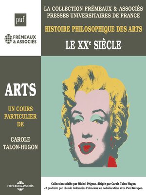 cover image of Histoire philosophique des arts (Volume 5)--Le XXe siècle